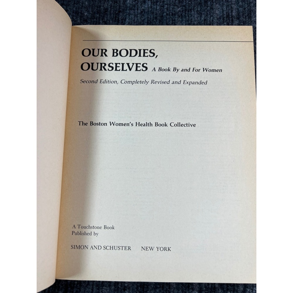 Our Bodies Ourselves 1979 PB Book White Vtg 1970s Feminist Boston Women's Health - Picture 5 of 14